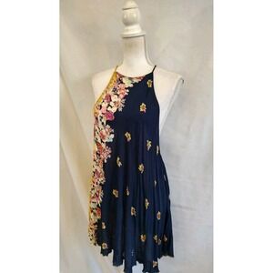 Free People intimately Slip Dress It's a Cinch Floral Cinch Tie Sexy Sundress XS